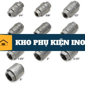 Van một chiều lò xo inox 304/316 DN15–DN200 4 bang gia cac loai van mot chieu lo xo inox