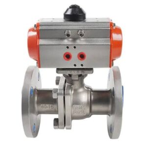 Van bi điều khiển khí nén inox 304/316 4 van bi khi nen inox 304 pn16 dn100