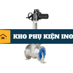 van cong inox actuator dien dn100